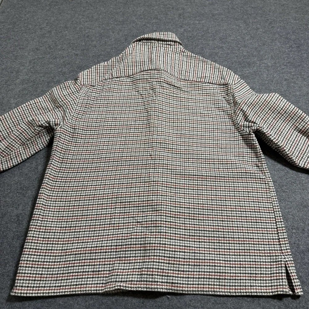 Banana Republic BR‎ Mens Herringbone Heavyweight Flannel Button Shirt Size S